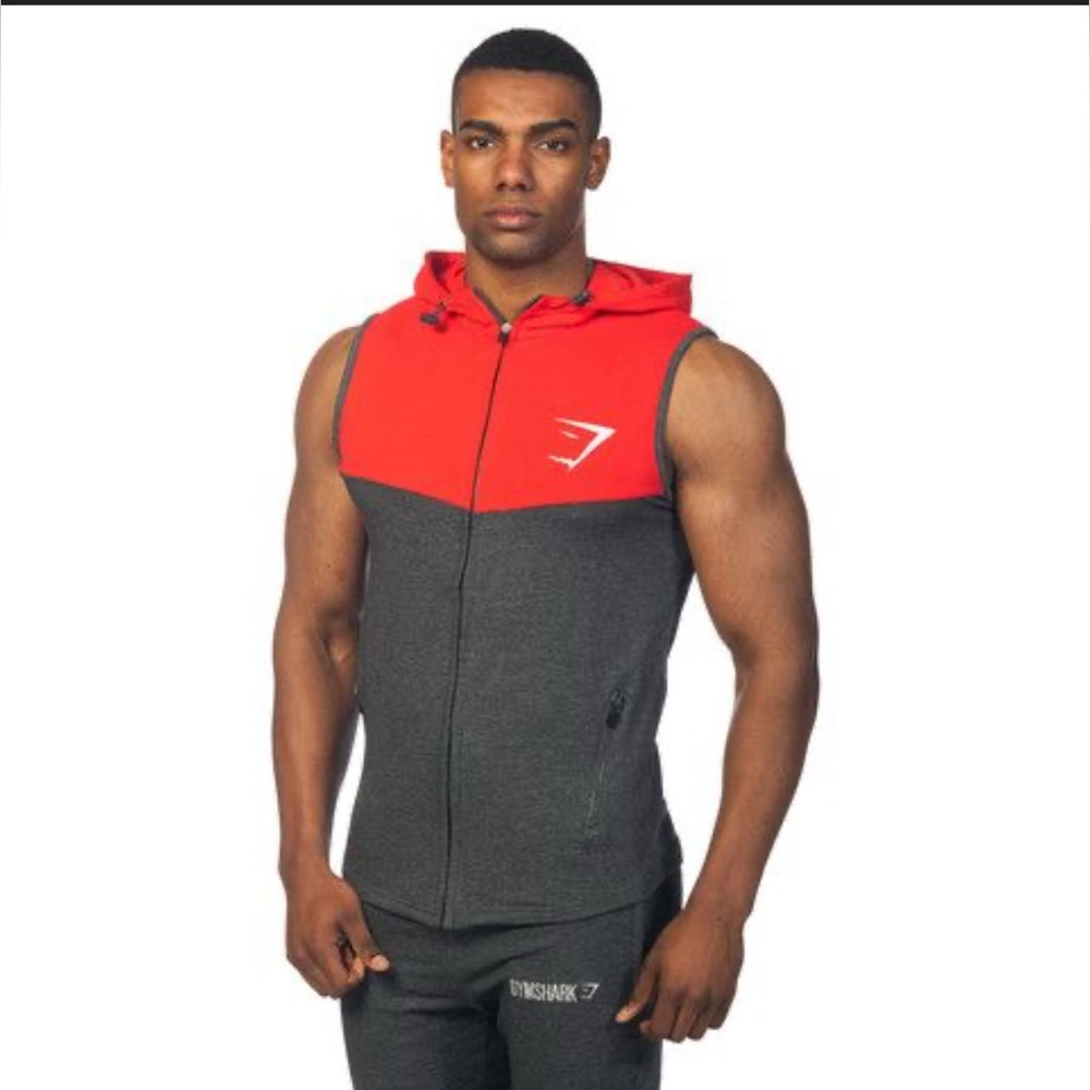 Gymshark pioneer hoodie sleeveless OG AESTHETICS GYMSHARK DAVID LAID